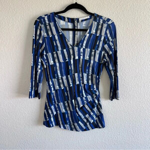 Boss Women’s‎ Geometric Print V Neck Blouse